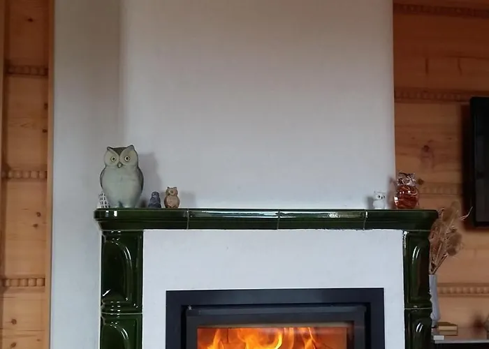 Z Bajki - Stylowy Z Bali Z Kominkiem *