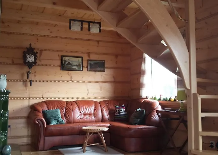 Z Bajki - Stylowy Z Bali Z Kominkiem *