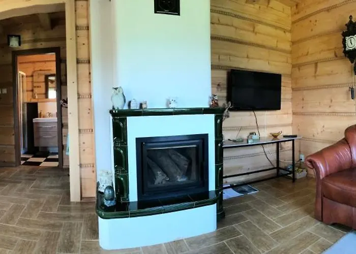 Z Bajki - Stylowy Z Bali Z Kominkiem *